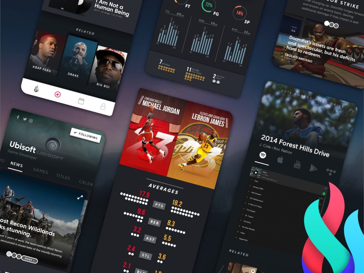 Explica_prev App UI/UX design sample: Social - created by Viputheshwar Sitaraman